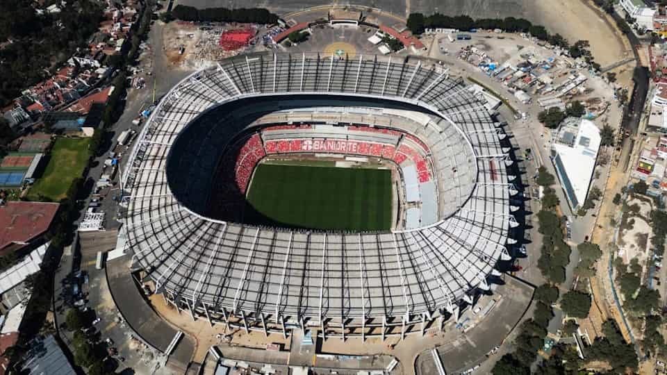 Estádio Azteca é eleito o mais barulhento da Copa do Mundo de 2026 por influenciador