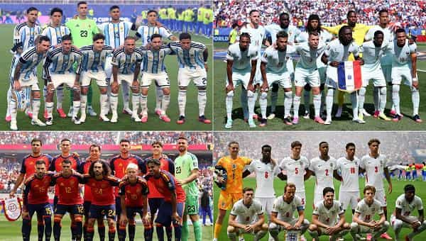 Copa do Mundo 2026: Definidas as semifinais com França enfrentando a Espanha e Inglaterra contra a Argentina