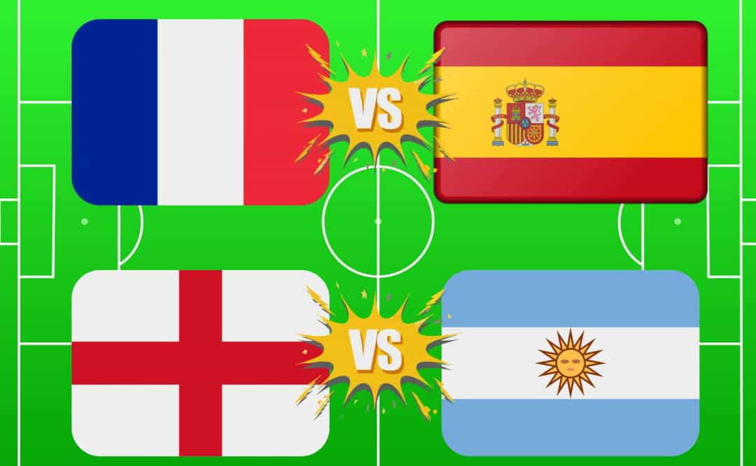 França e Espanha se enfrentam em semifinal da Copa do Mundo em Arlington, Texas